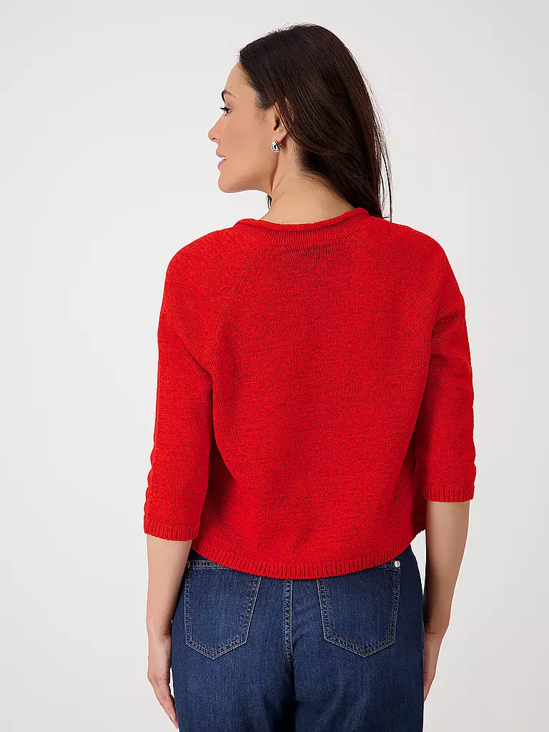 MONARI | Strickjacke | rot