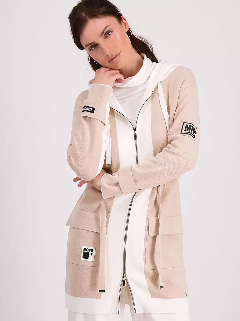 MONARI | Strickjacke | beige