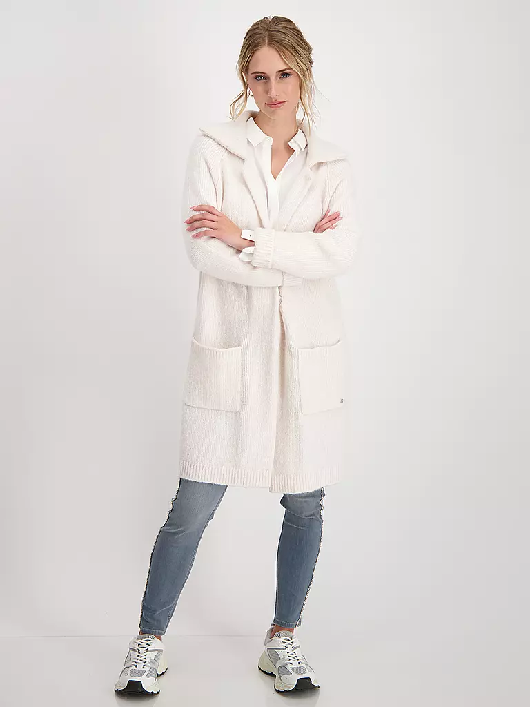 MONARI | Strickjacke | creme