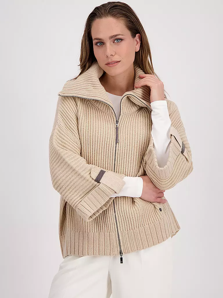 MONARI | Strickjacke | creme
