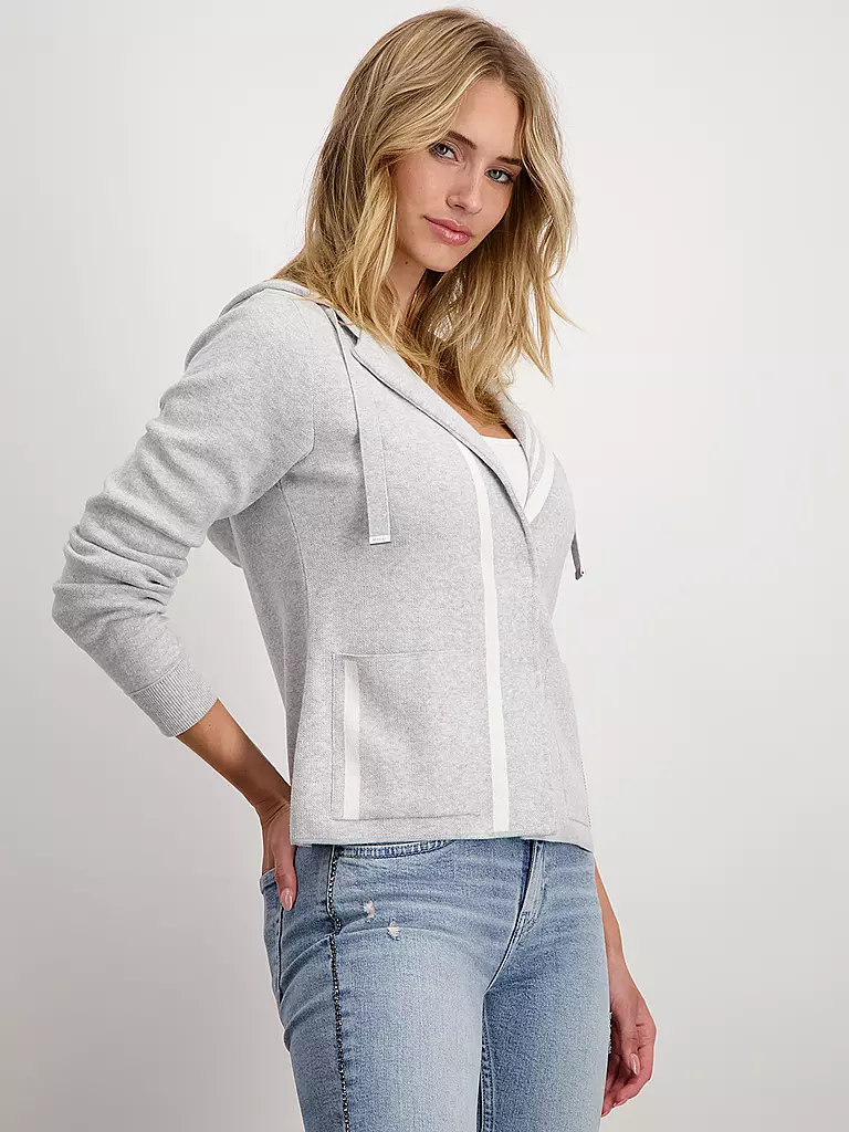 MONARI | Strickjacke | grau
