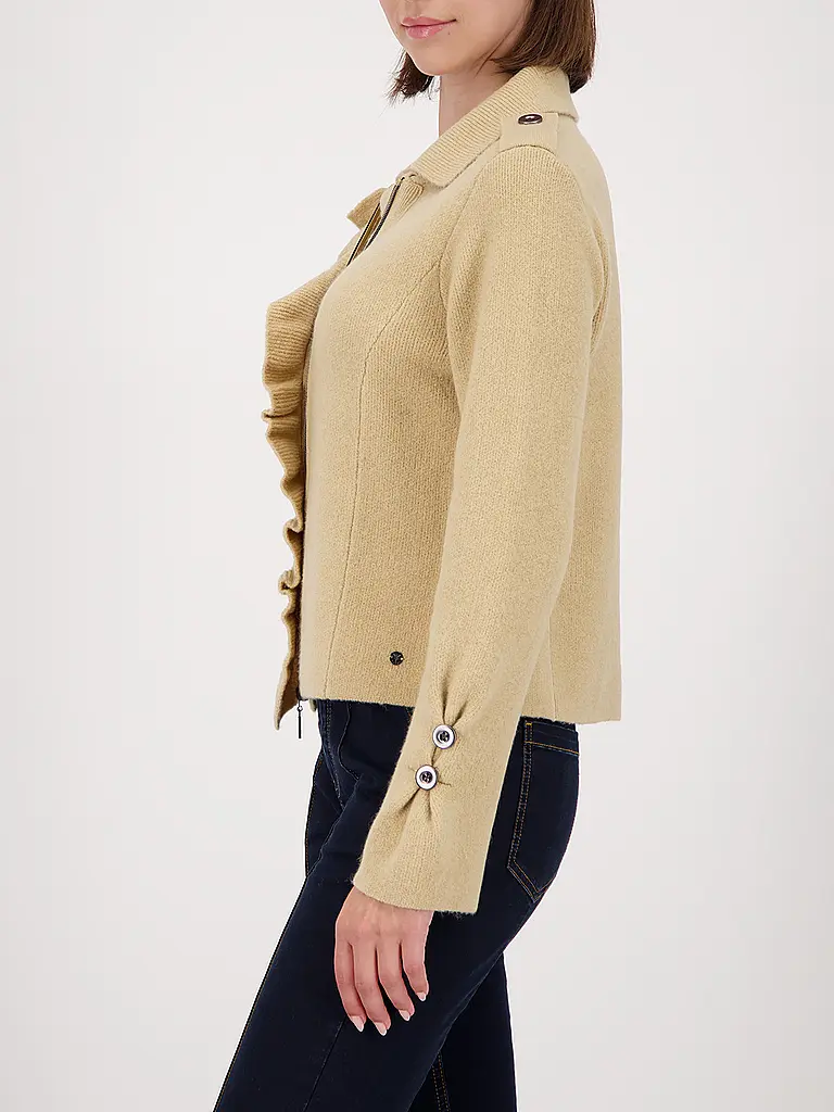 MONARI | Strickjacke | camel