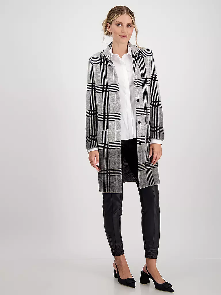 MONARI | Strickjacke | hellgrau