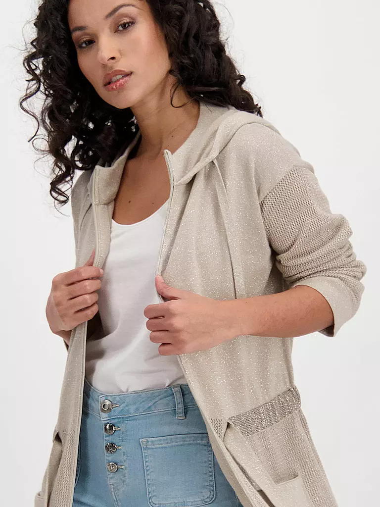 MONARI | Strickjacke | beige