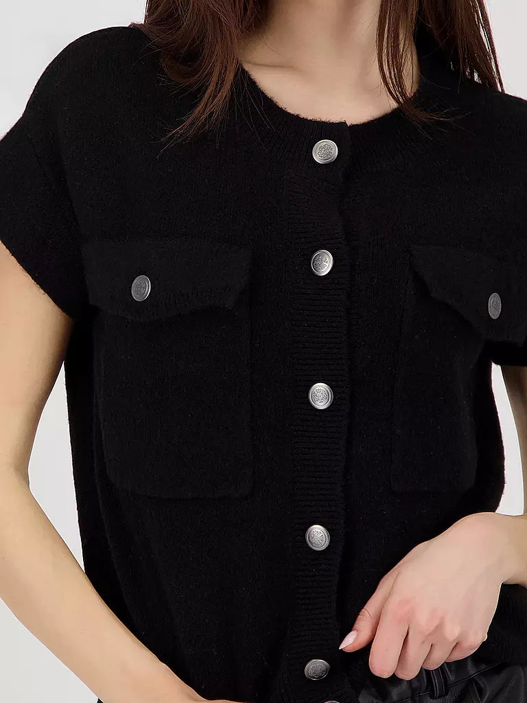 MONARI | Strickweste | schwarz