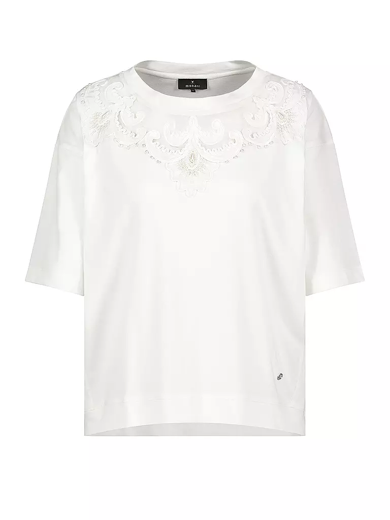 MONARI | T-Shirt  | creme
