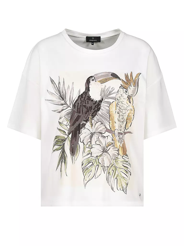 MONARI | T-Shirt  | creme
