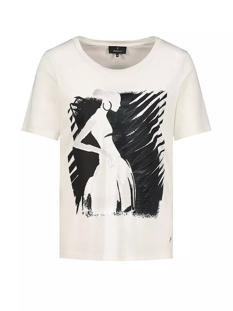 MONARI | T-Shirt  | creme