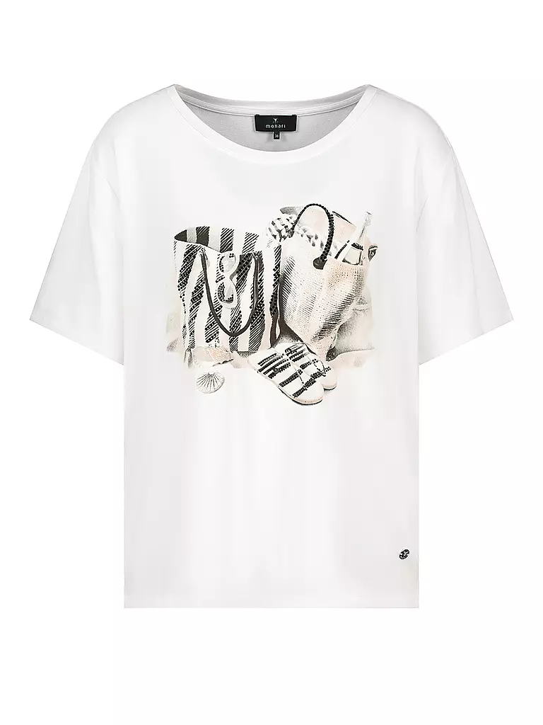 MONARI | T-Shirt  | creme