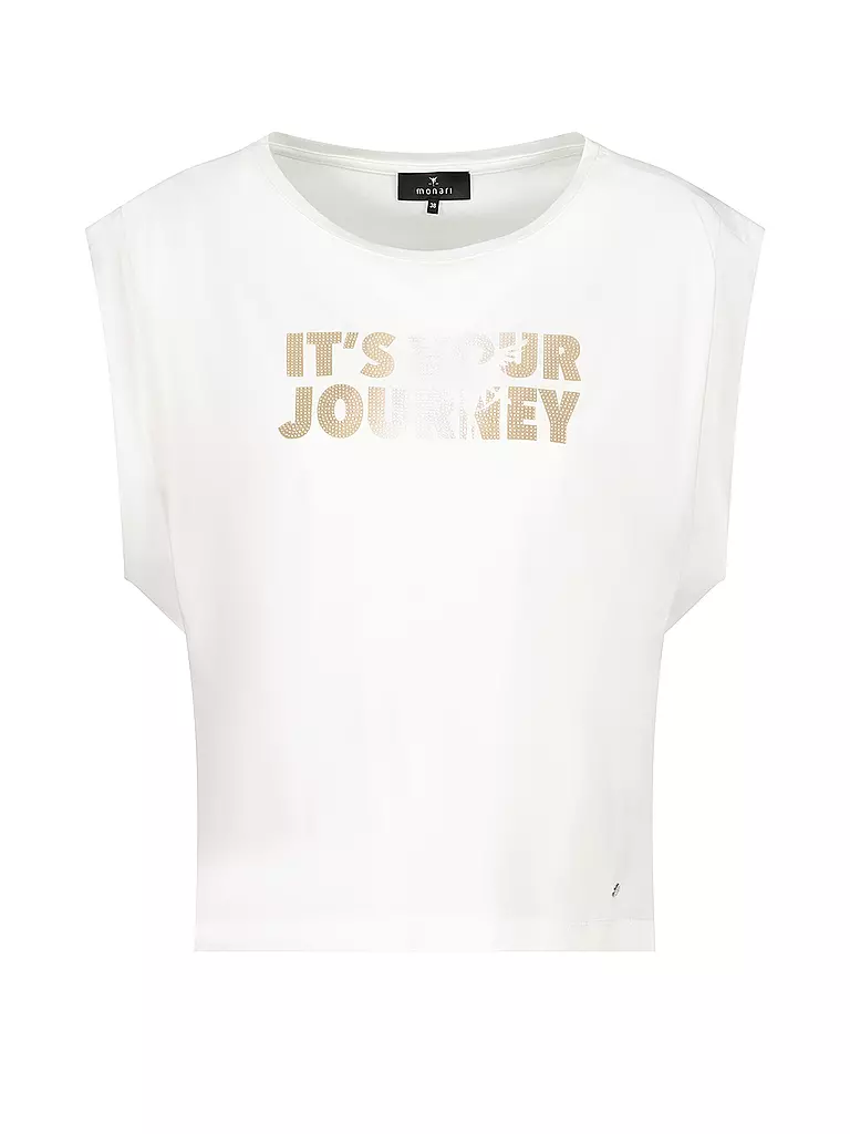 MONARI | T-Shirt  | creme