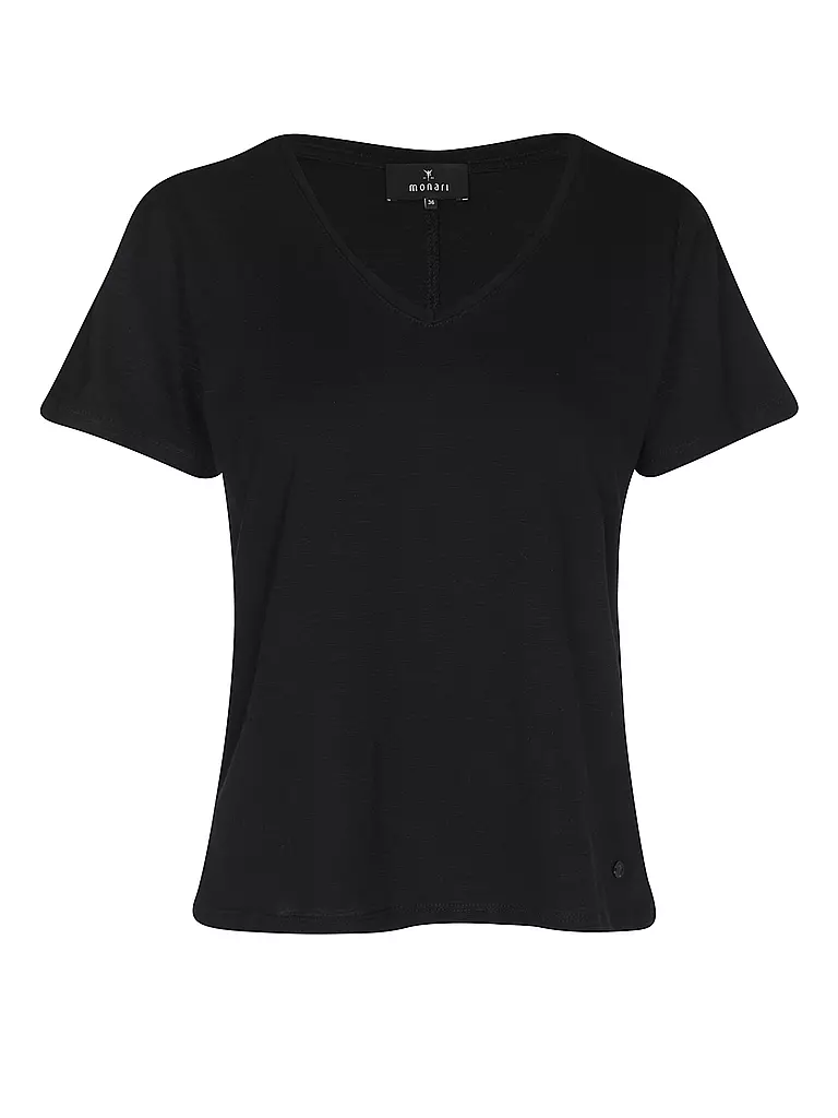 MONARI | T-Shirt  | schwarz