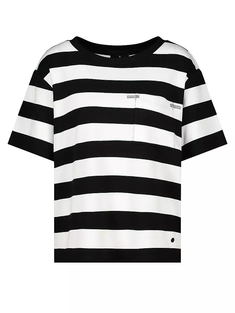 MONARI | T-Shirt  | schwarz
