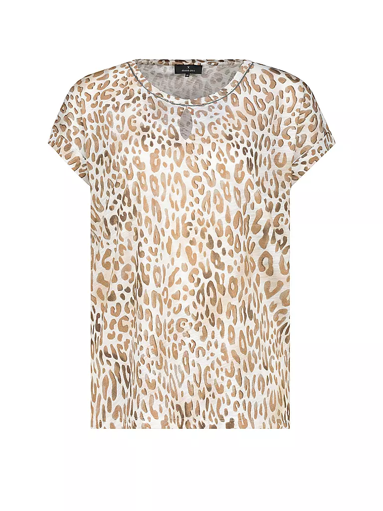 MONARI | T-Shirt  | hellbraun