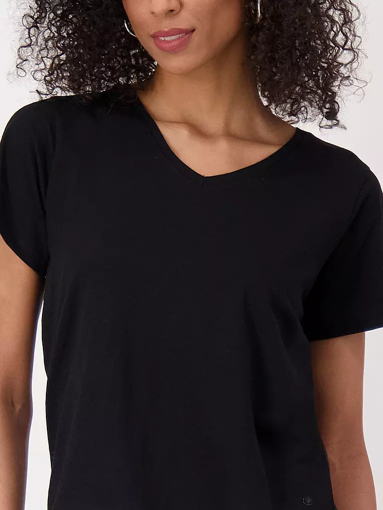 MONARI | T-Shirt  | schwarz