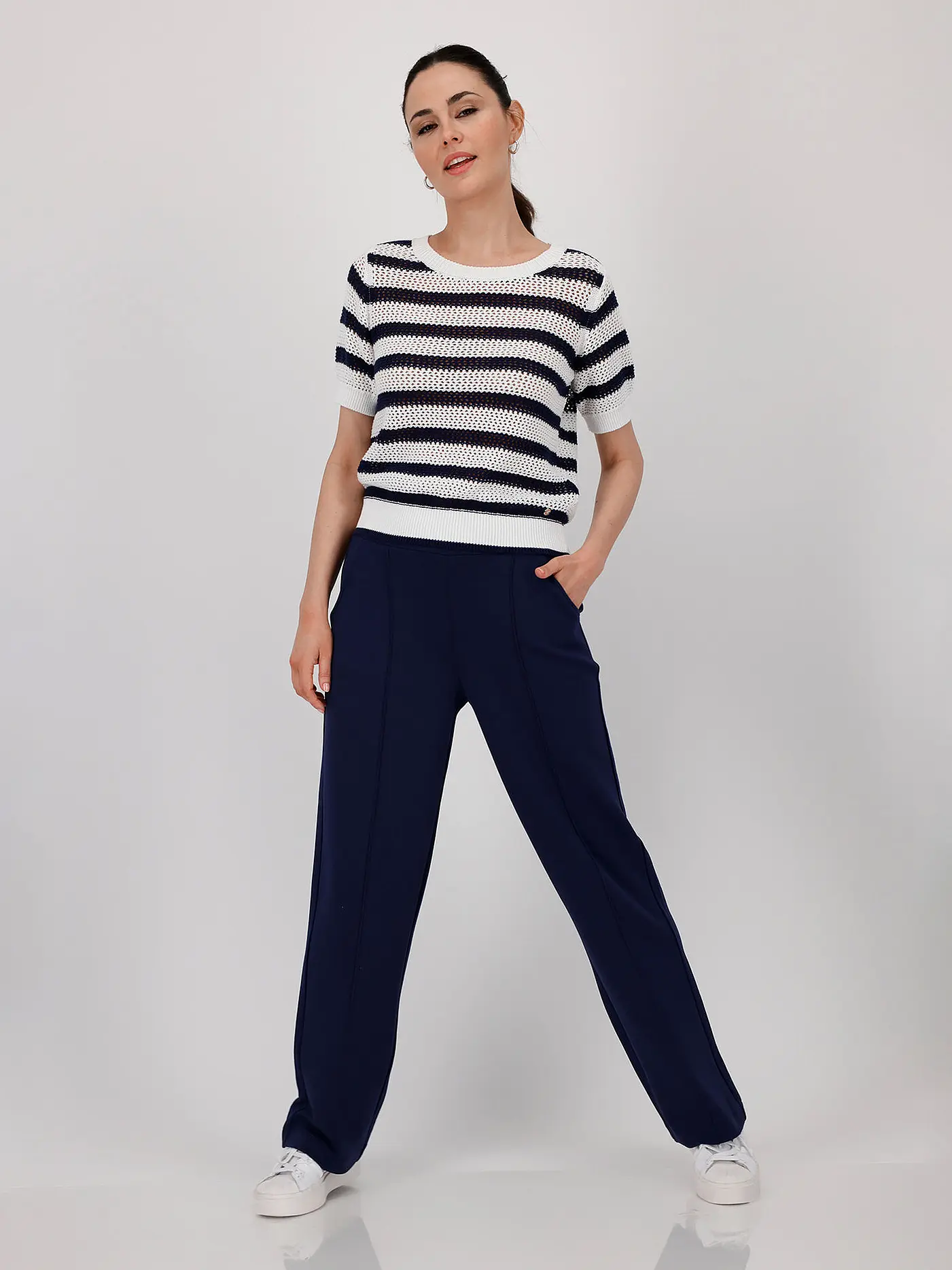 MONARI | T-Shirt  | dunkelblau