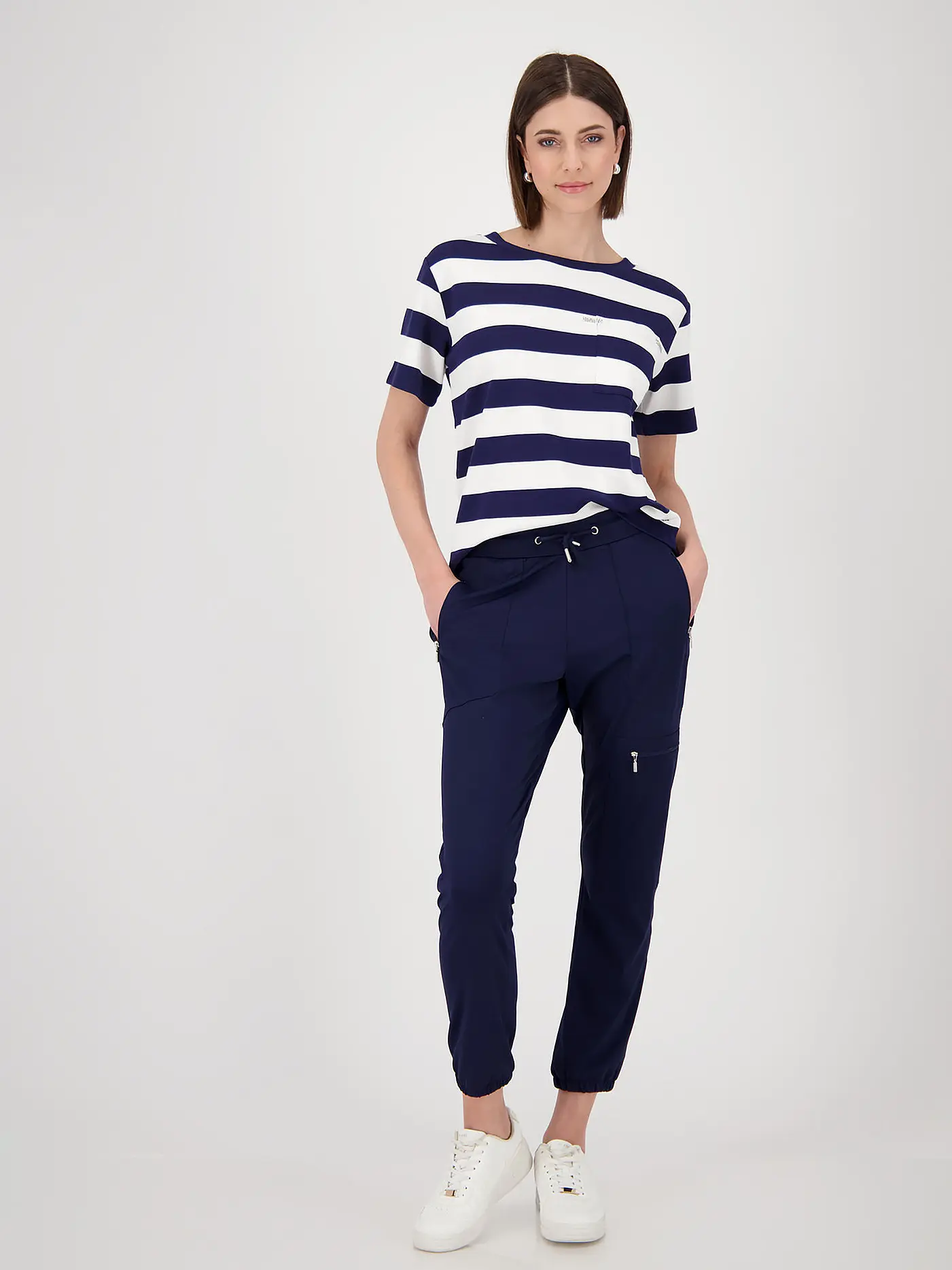 MONARI | T-Shirt  | dunkelblau