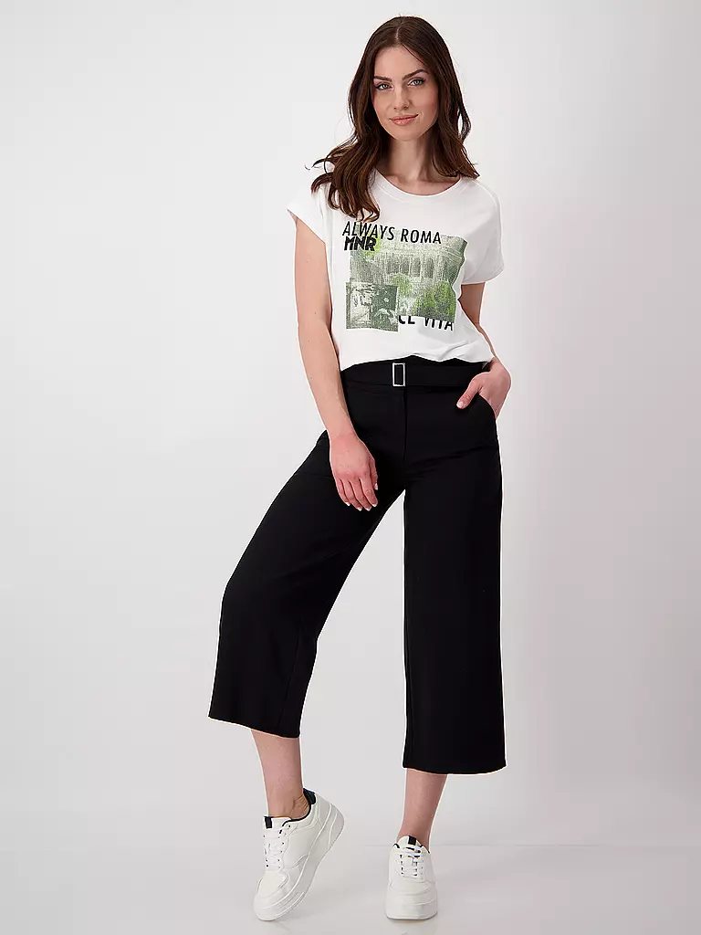 MONARI | T-Shirt  | weiss
