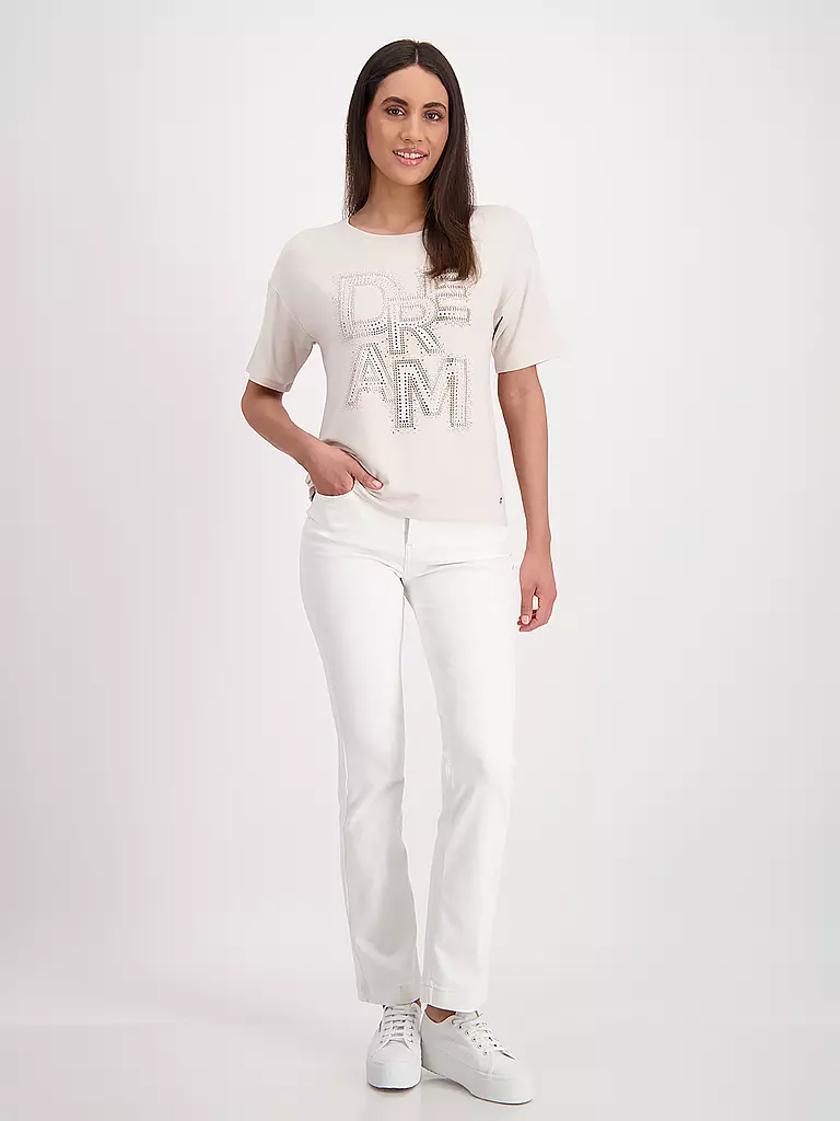 MONARI | T-Shirt  | beige