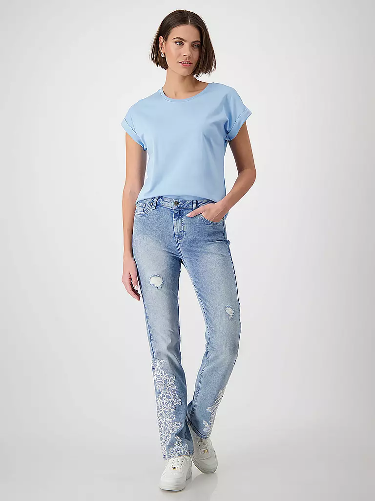 MONARI | T-Shirt  | hellblau
