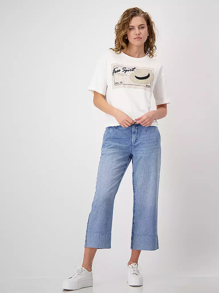 MONARI | T-Shirt  | creme