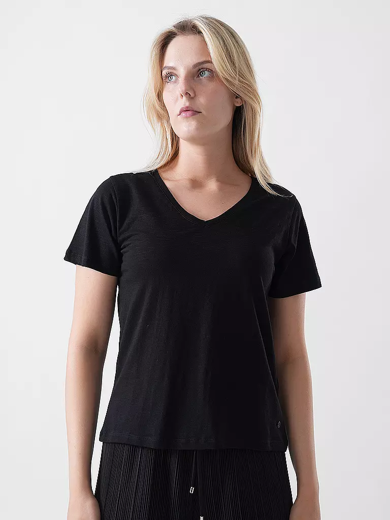 MONARI | T-Shirt  | schwarz