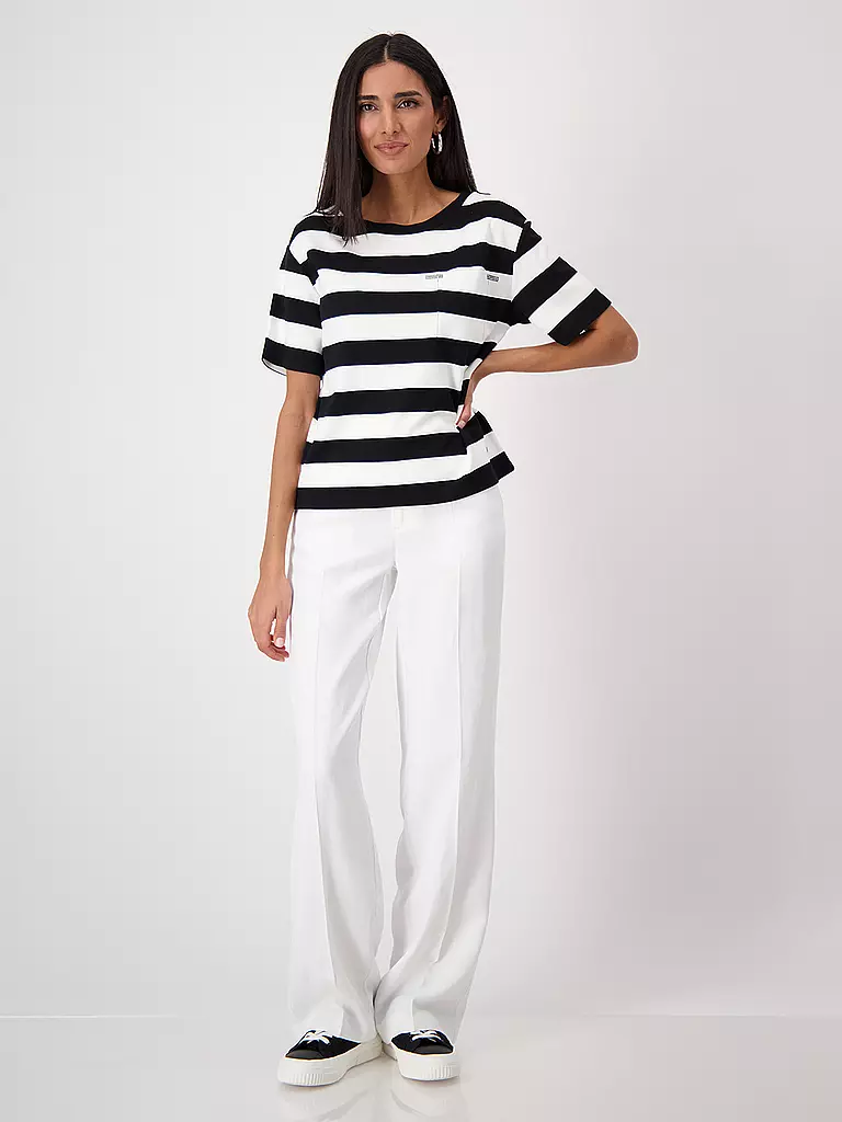 MONARI | T-Shirt  | schwarz