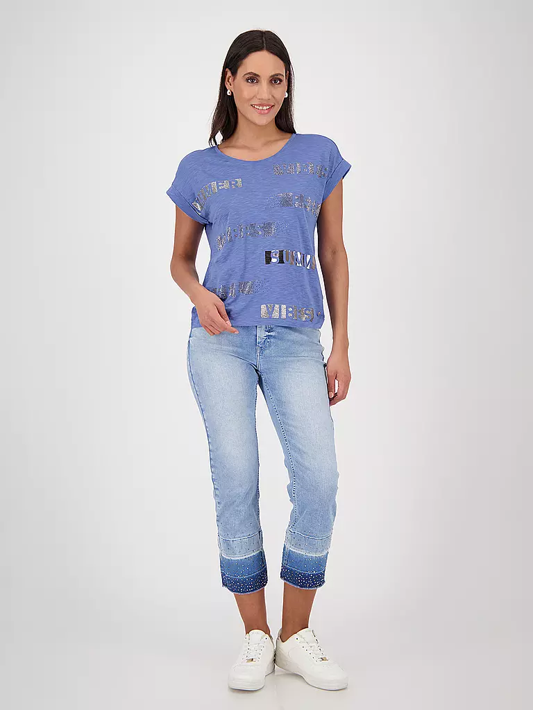 MONARI | T-Shirt  | blau