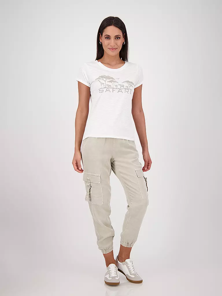 MONARI | T-Shirt  | creme