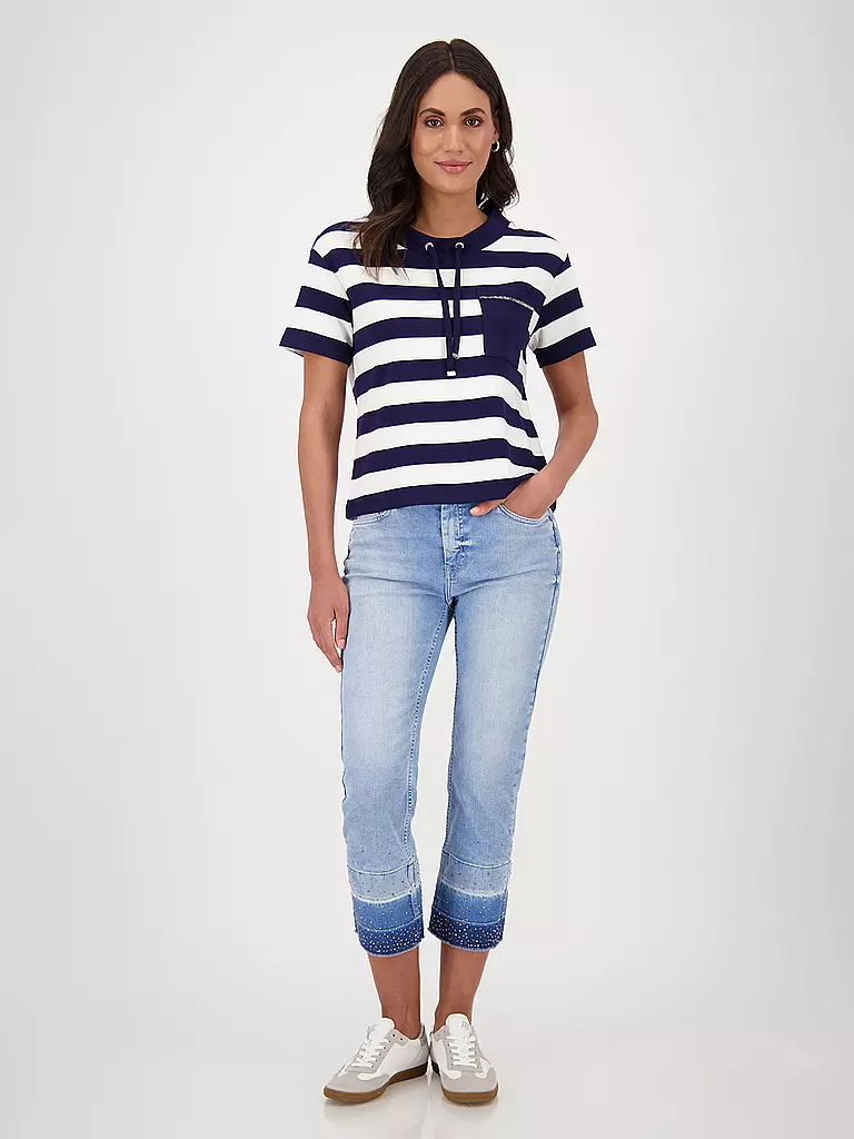 MONARI | T-Shirt  | dunkelblau