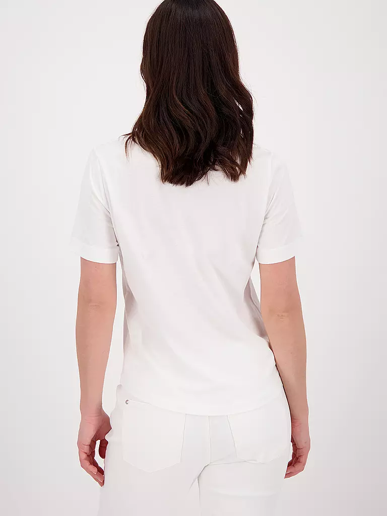 MONARI | T-Shirt  | creme