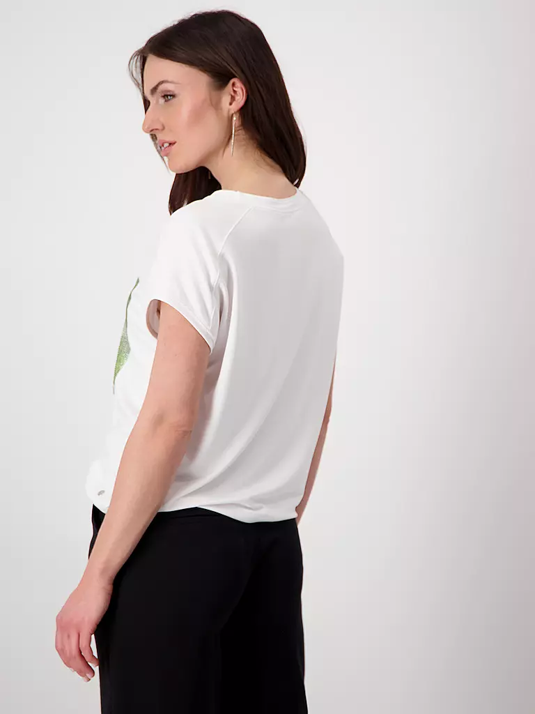 MONARI | T-Shirt  | weiss