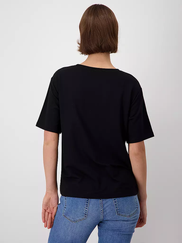 MONARI | T-Shirt  | schwarz