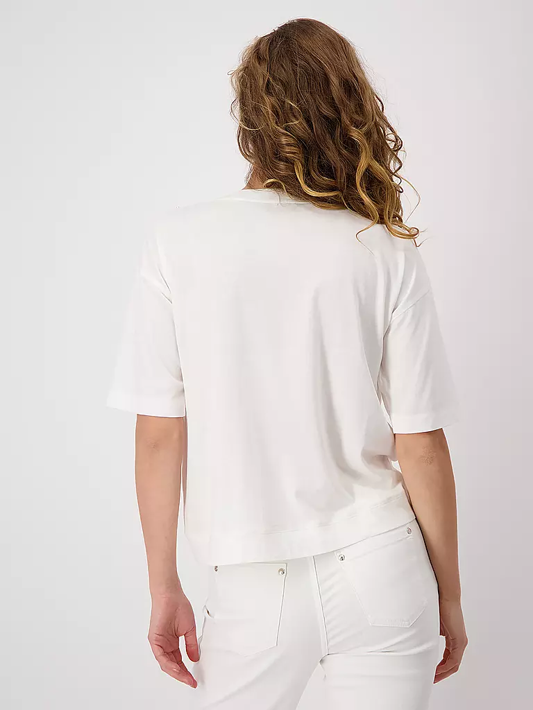 MONARI | T-Shirt  | creme
