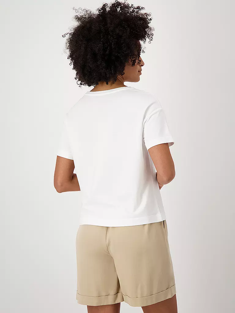 MONARI | T-Shirt  | creme