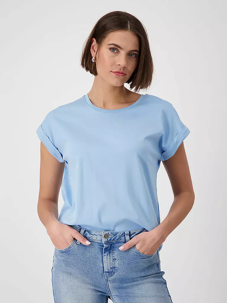 MONARI | T-Shirt  | hellblau
