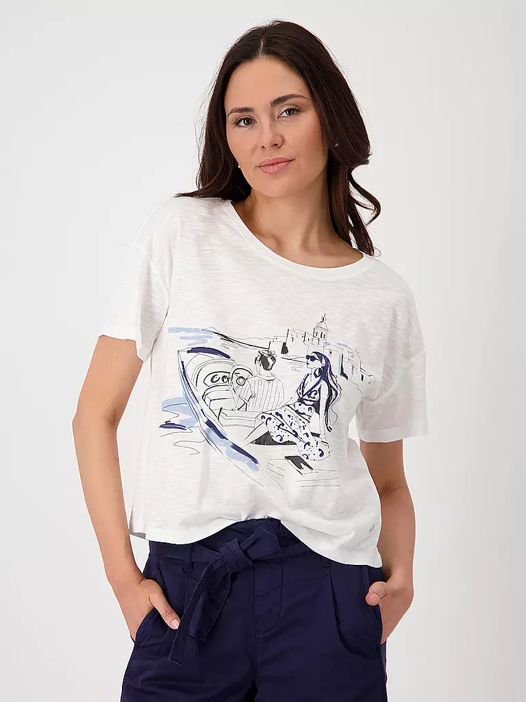 MONARI | T-Shirt  | dunkelblau