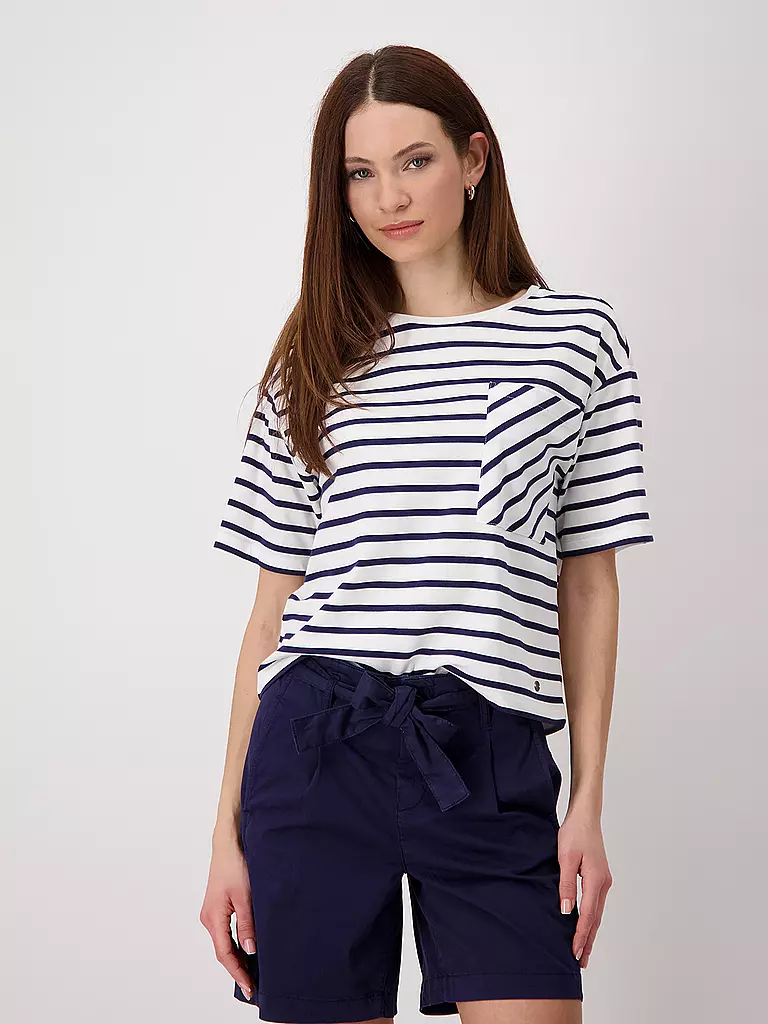 MONARI | T-Shirt  | blau