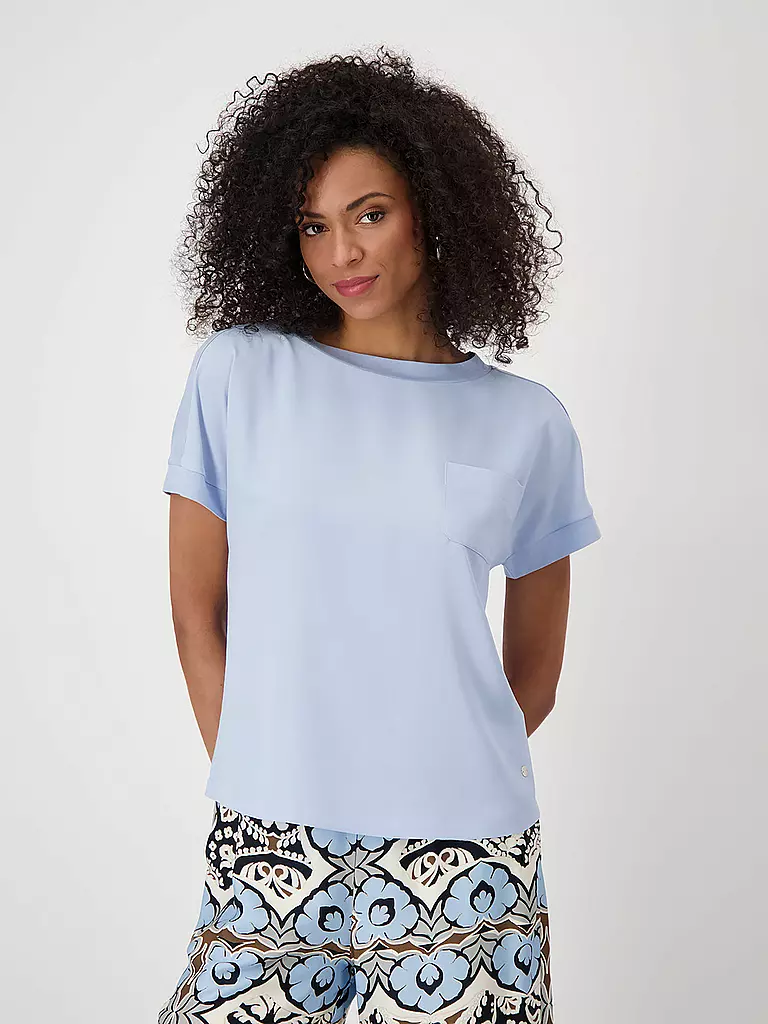 MONARI | T-Shirt  | hellblau