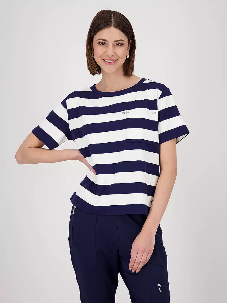MONARI | T-Shirt  | dunkelblau