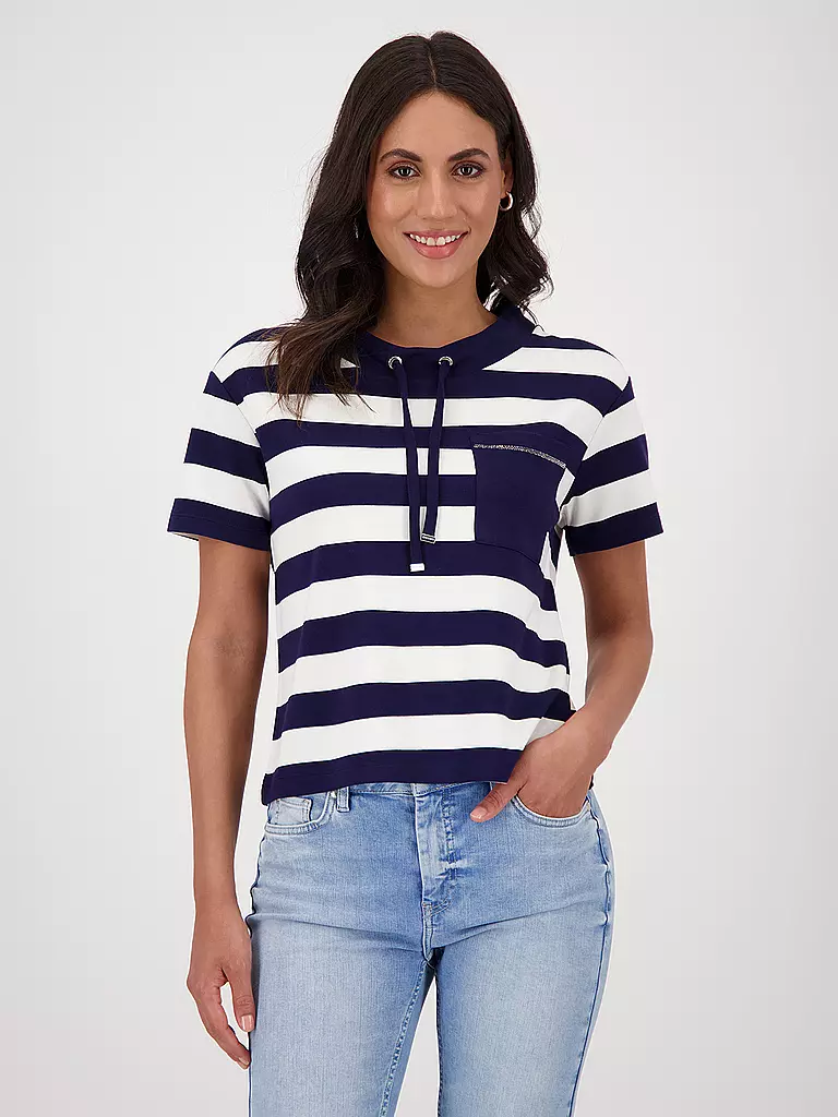 MONARI | T-Shirt  | dunkelblau