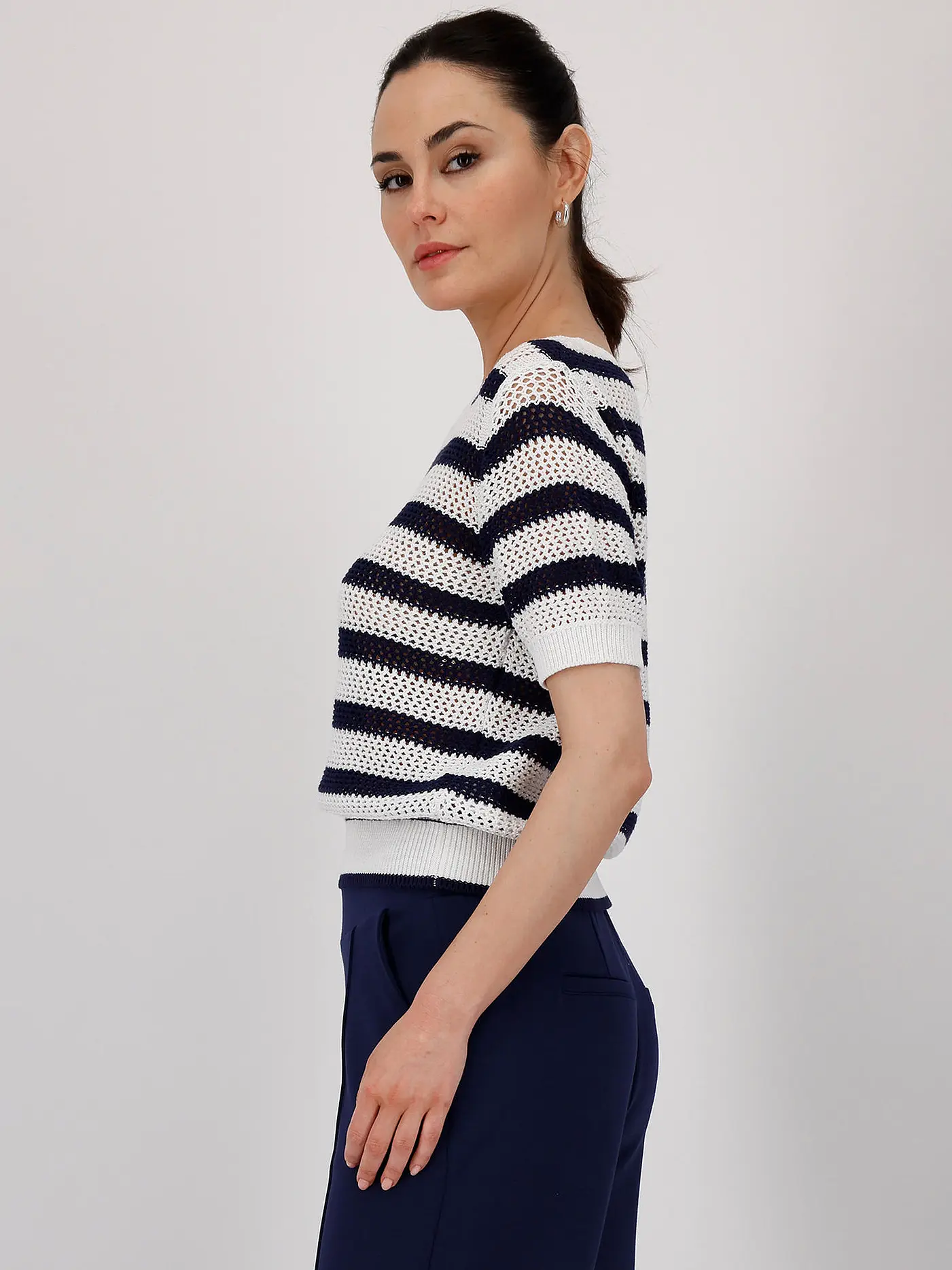 MONARI | T-Shirt  | dunkelblau