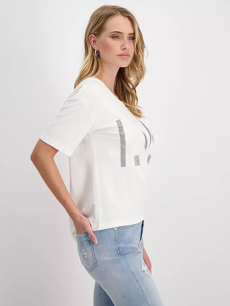 MONARI | T-Shirt  | creme