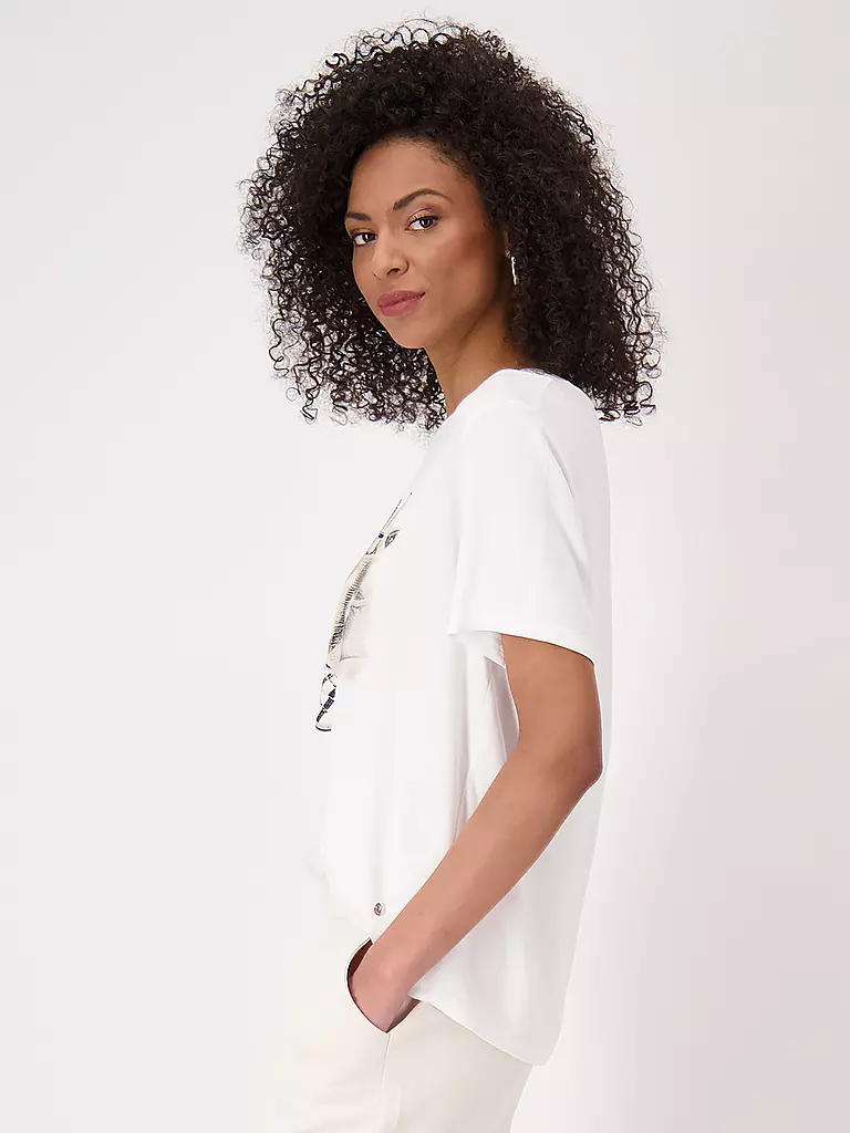 MONARI | T-Shirt  | creme