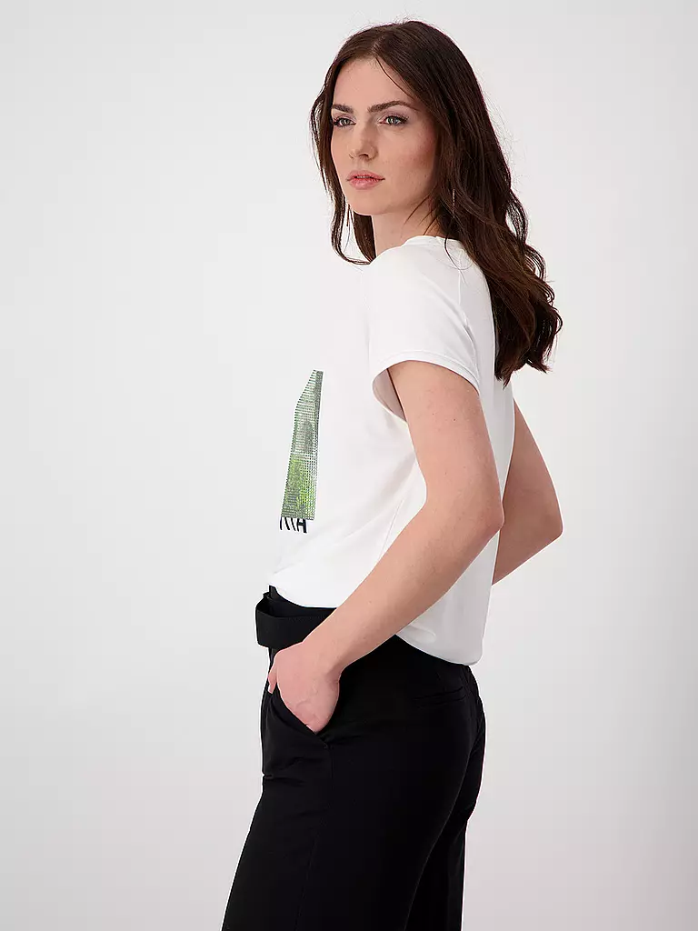 MONARI | T-Shirt  | weiss