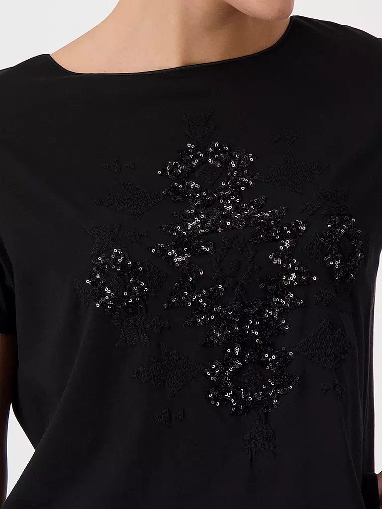 MONARI | T-Shirt  | schwarz