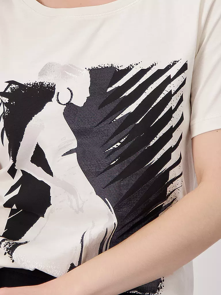 MONARI | T-Shirt  | creme
