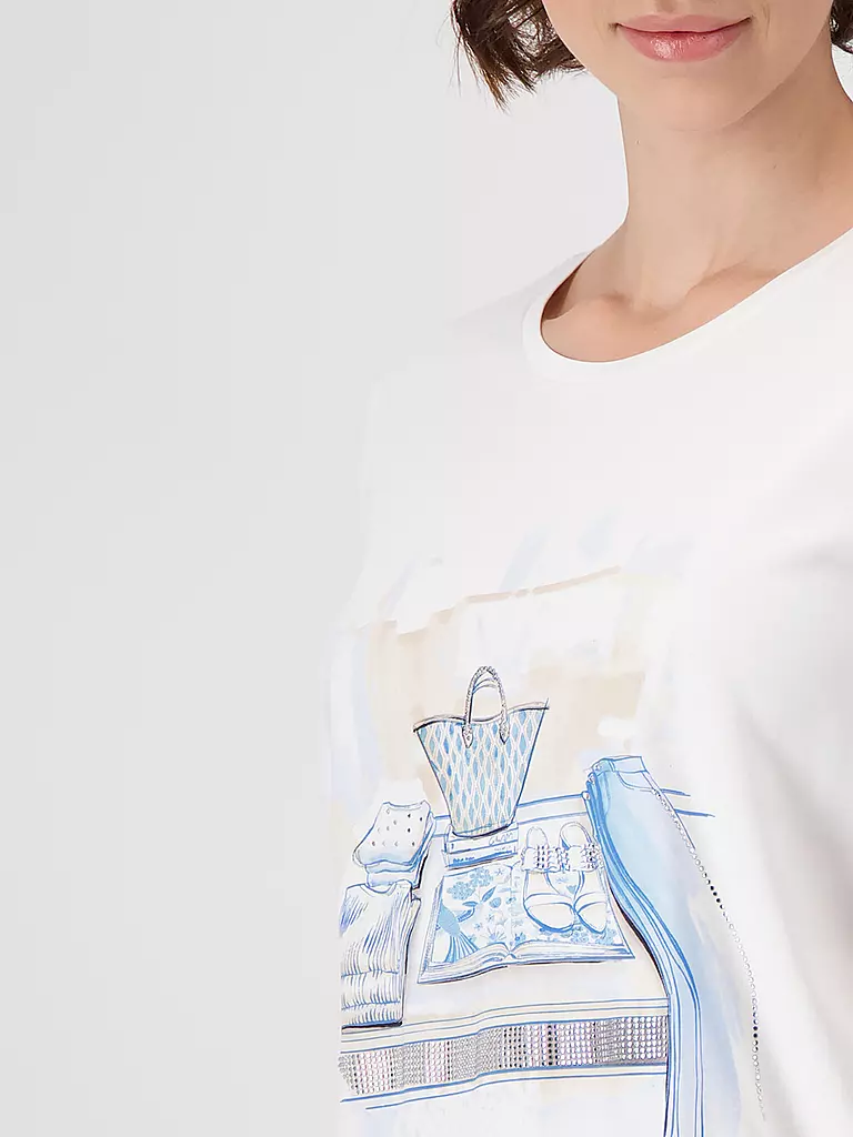 MONARI | T-Shirt  | creme