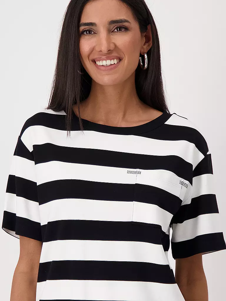 MONARI | T-Shirt  | schwarz