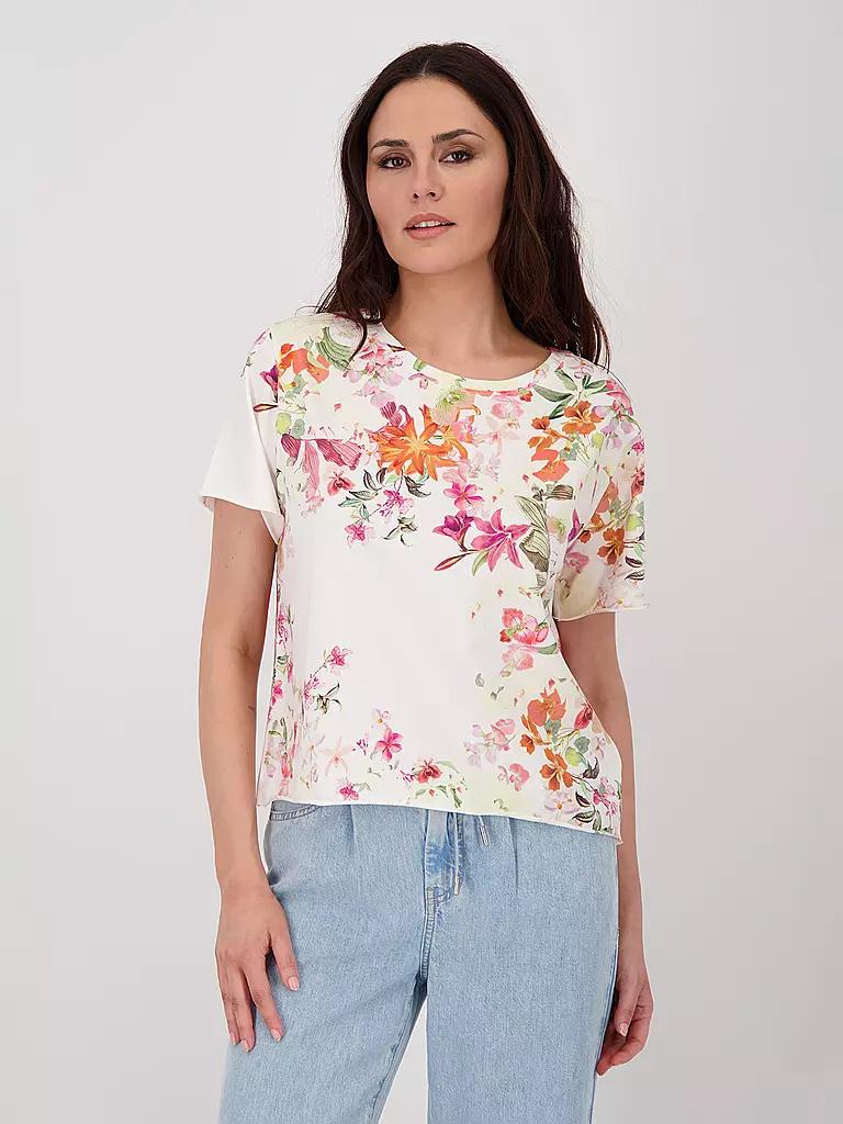 MONARI | T-Shirt  | creme