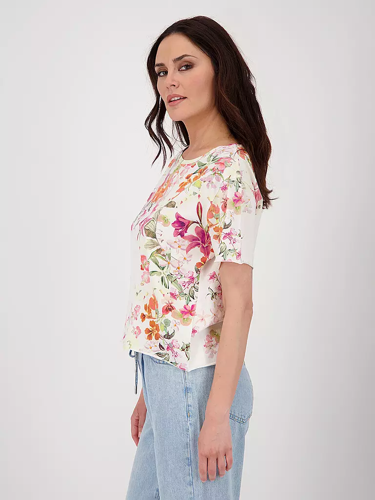MONARI | T-Shirt  | creme